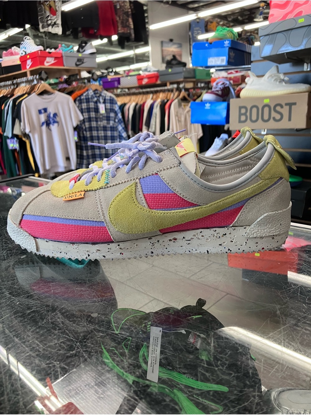 Nike Cortez Union Lemon Frost Size 10.5 - Picture 2 of 7